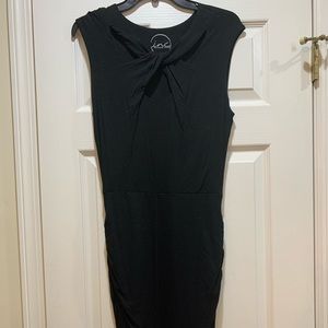 INC Black Form-Fitting Dress
